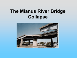 G11 The Mianus River Bridge Collapse - Powerpoint.ppt