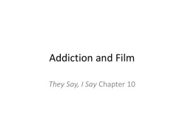 4/30 Notes: Portrayals of Drugs, Alcohol, and Addiction in Film