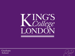 Kate Murray ( Careers Consultant at KCL) Careers Advice (CV, cover letters and more)