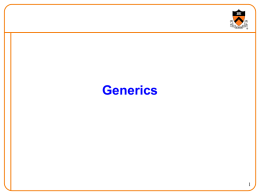 Generics 1