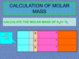 POTCHROM_molarmass.ppt