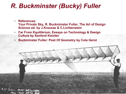 Buckminster Fuller +