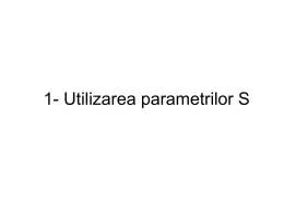 1-parametrii S