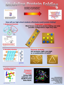 http://biophysics.asu.edu/outreach/presentations/Modeling Protein Folding.ppt