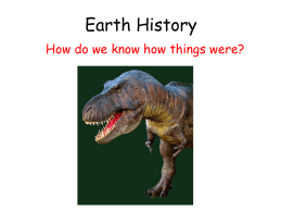 Earth History Notes