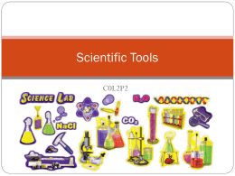 Scientific Tools