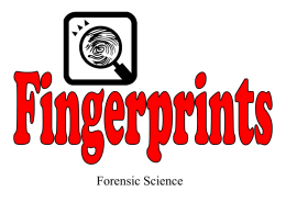 Fingerprint Basics
