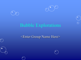 Bubbles experiment template use PPT2nd grd.ppt