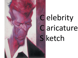 Celebrity Caricature Sketch
