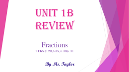 Unit 1B Review Powerpoint