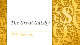 CEC Review - Gatsby