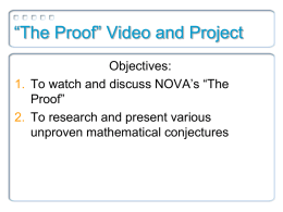 Proof Project Presentation