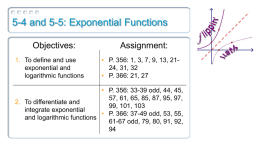 5 4 5 5 Exponential Functions