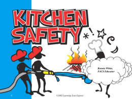 Food safety powerpoint