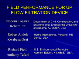 Togawa et al High rate stormwater device new WEFTEC 2009.ppt