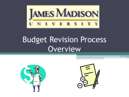 Budget Revision Process PowerPoint Presentation