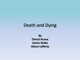 11-8: Death and Dying