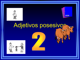 Possessive Adjectives 2