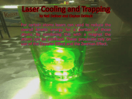 Laser Cooling