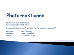 Dennis Schwarz Photoreaktionen 03.ppt