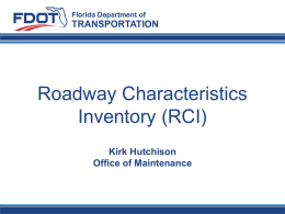 Maintenance Budget 101 - RCI - Kirk Hutchison