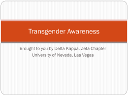 Transgender Awareness