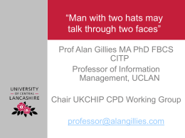Presentation 2 - Alan Gillies (1.9Mb)