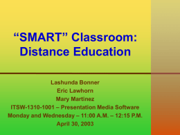 Distance Education Presentation.ppt