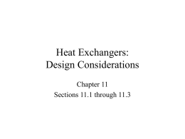 HeatExchangerDesign.ppt