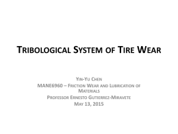 Tribological System of Tire Wear.pptx
