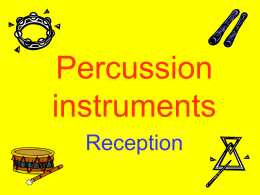 Percussion Instruments