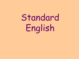 standardenglish