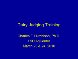 Dairy Judging PPT | 3.43MB 1/13/2016 5:17:25 AM