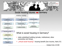 Social Housing Futures: Germany