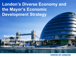 London's Diverse Economy