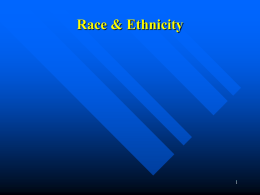 14(No recording)2 Race & Ethnicity