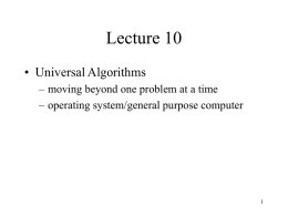 Lecture 10