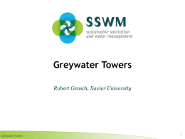 GENSCH 2010 Greywater Towers
