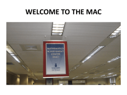 MAC Powerpoint Presentation