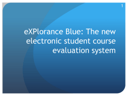 Blue overview PowerPoint presentation