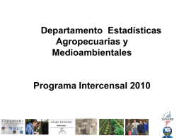 Programa Intercensal 2010