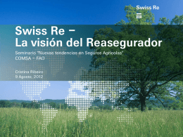 Swiss Re - La visión del Reasegurador