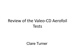 Review of Valeo Aerofoil Testing - CDadapco.ppt