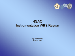 NGAO_Instrumentation_Replan_042507_v2.ppt