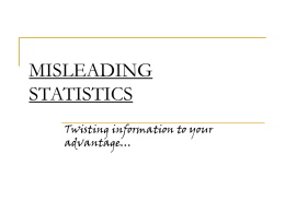 Misleading Graphs and Data 2.ppt