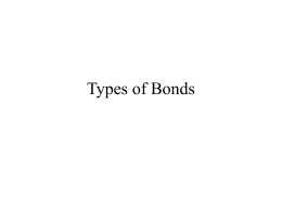 Types of Bonds Show