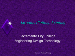 LayoutsPlottingPrinting_MSpacePSpace.ppt