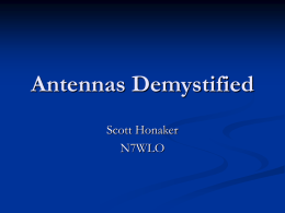 Antennas demystified