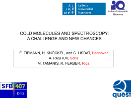 COLD_MOLECULES_AND_SPECTROSCOPY_Ohio_2008.ppt