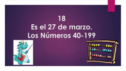 Numeros 40-199